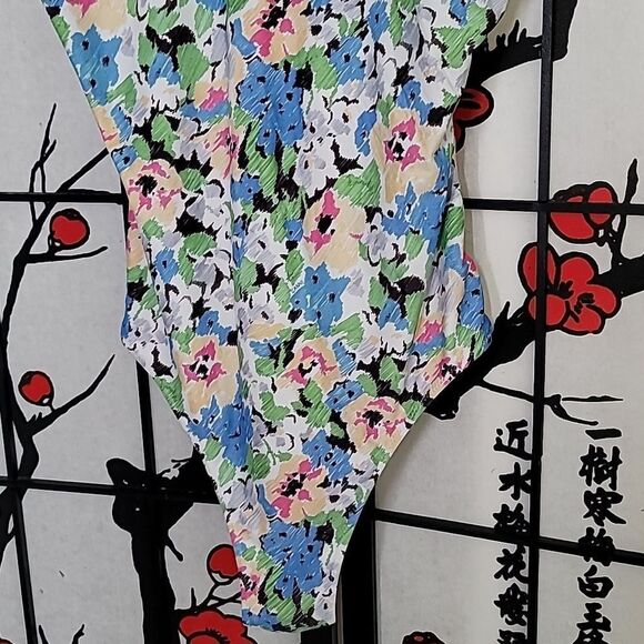 Ganni Multicolor Floral Onepiece Swimsuit - Picture 6 of 15